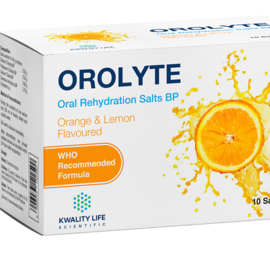 Orolyte 4.40g and 21.80g